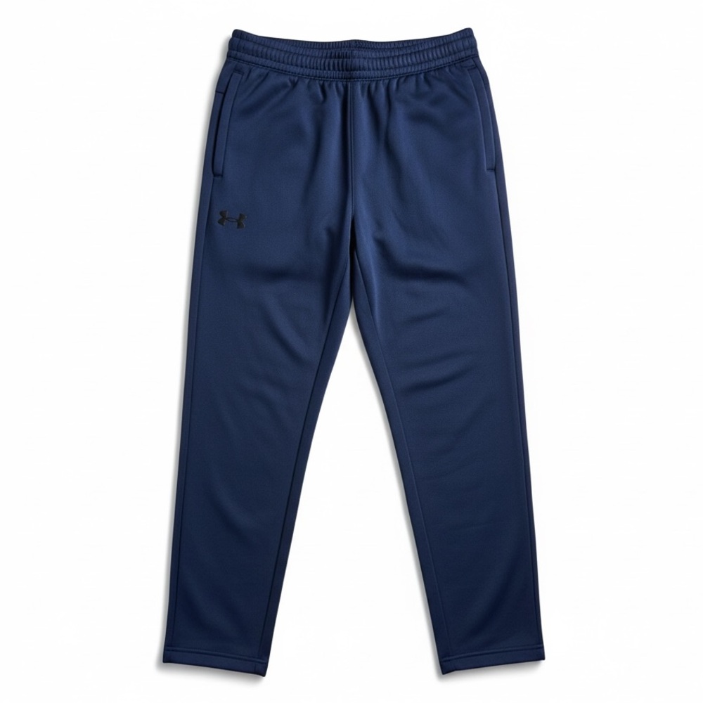 Under Armour Fleece Sweatpants Relaxed Joggers Loose Fit Athleisure Navy Blue XL